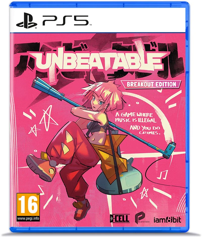 Unbeatable Breakout Edition van Mindscape, PS5 – cover