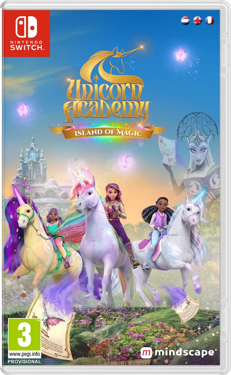Unicorn Academy: Island of Magic by Mindscape, Nintendo Switch – cover