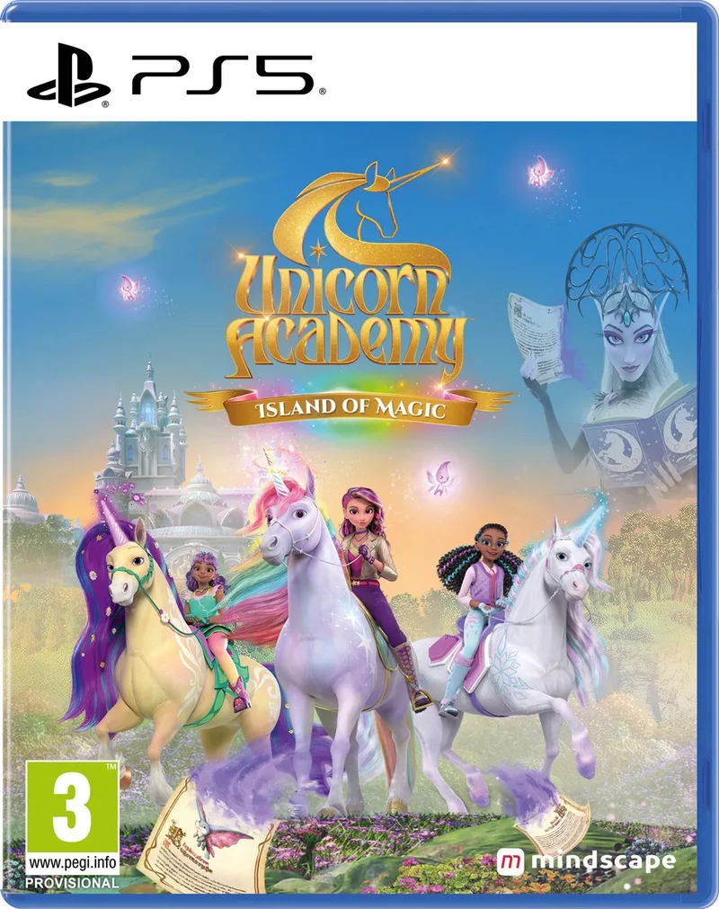 Unicorn Academy: Island of Magic by Mindscape, PS5 – cover