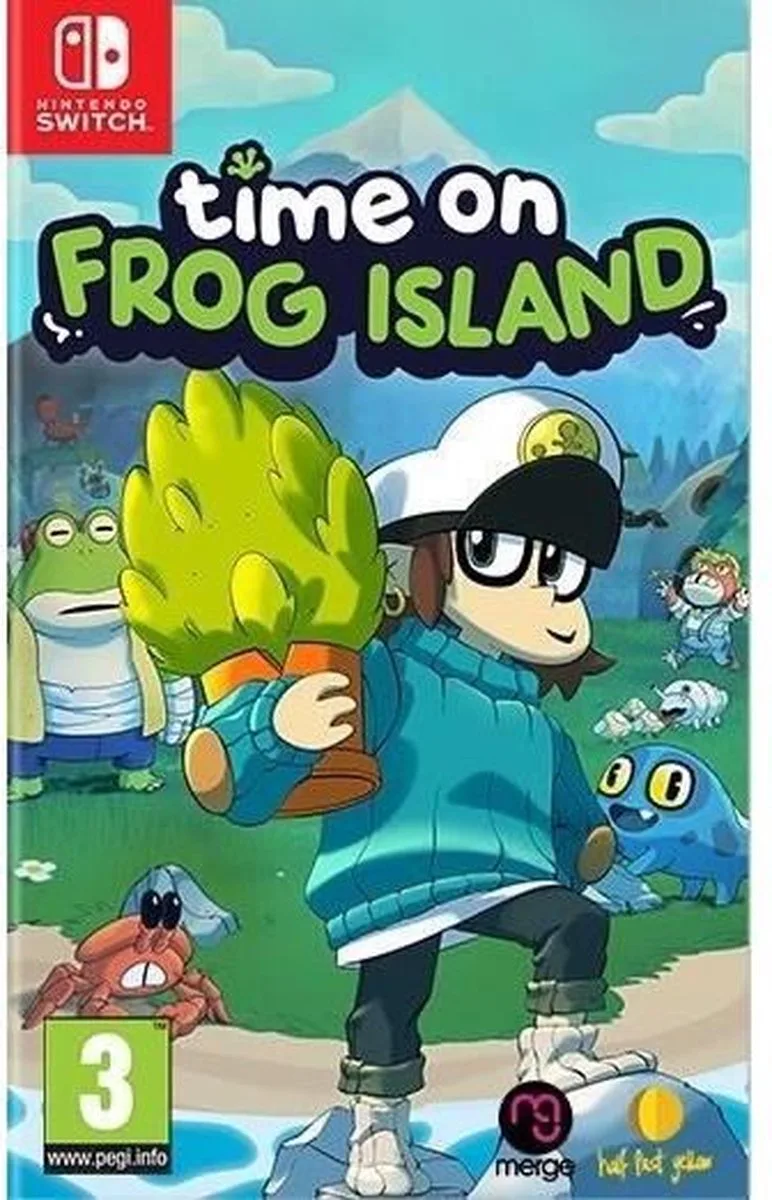 Video game for Switch Just For Games Time on Frog Island by Mindscape, Nintendo Switch – cover