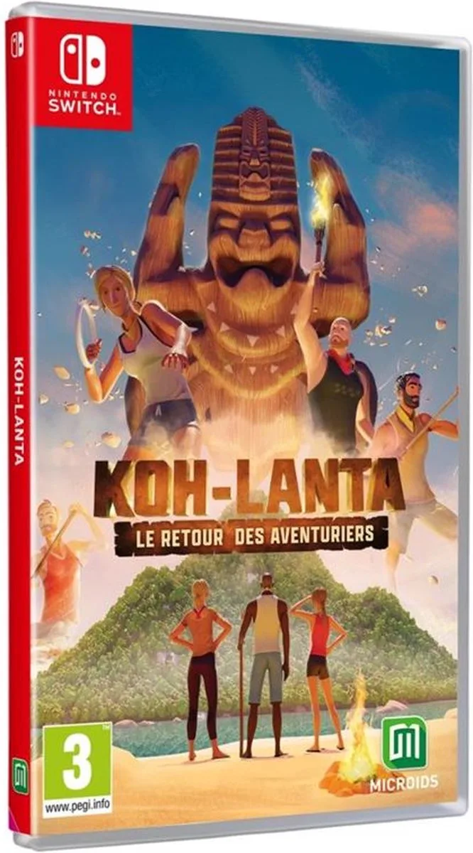 Video game for Switch Microids KOH-LANTA van Mindscape, Nintendo Switch – cover