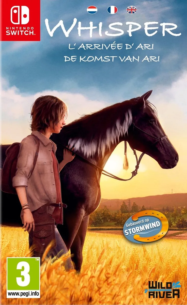 Whisper: De komst van Ari by Mindscape, Nintendo Switch – cover