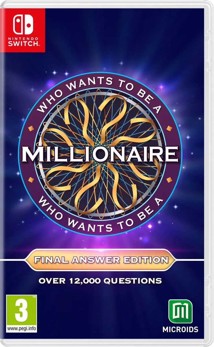 Who Wants to Be a Millionaire? – Final Answer Edition van Mindscape, Nintendo Switch – cover
