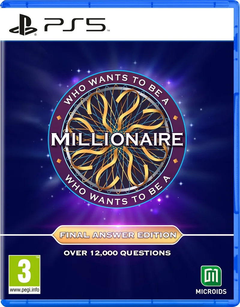 Who Wants to Be a Millionaire? – Final Answer Edition by Mindscape, PS5 – cover