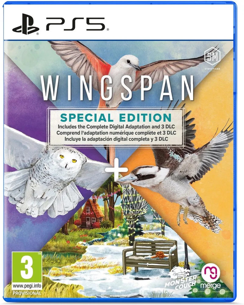 Wingspan - Special Edition - PS5 versie van Mindscape, PS5 – cover