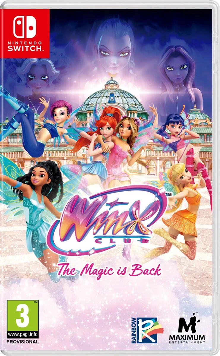 Winx Club: The Magic is Back van Mindscape, Nintendo Switch – cover