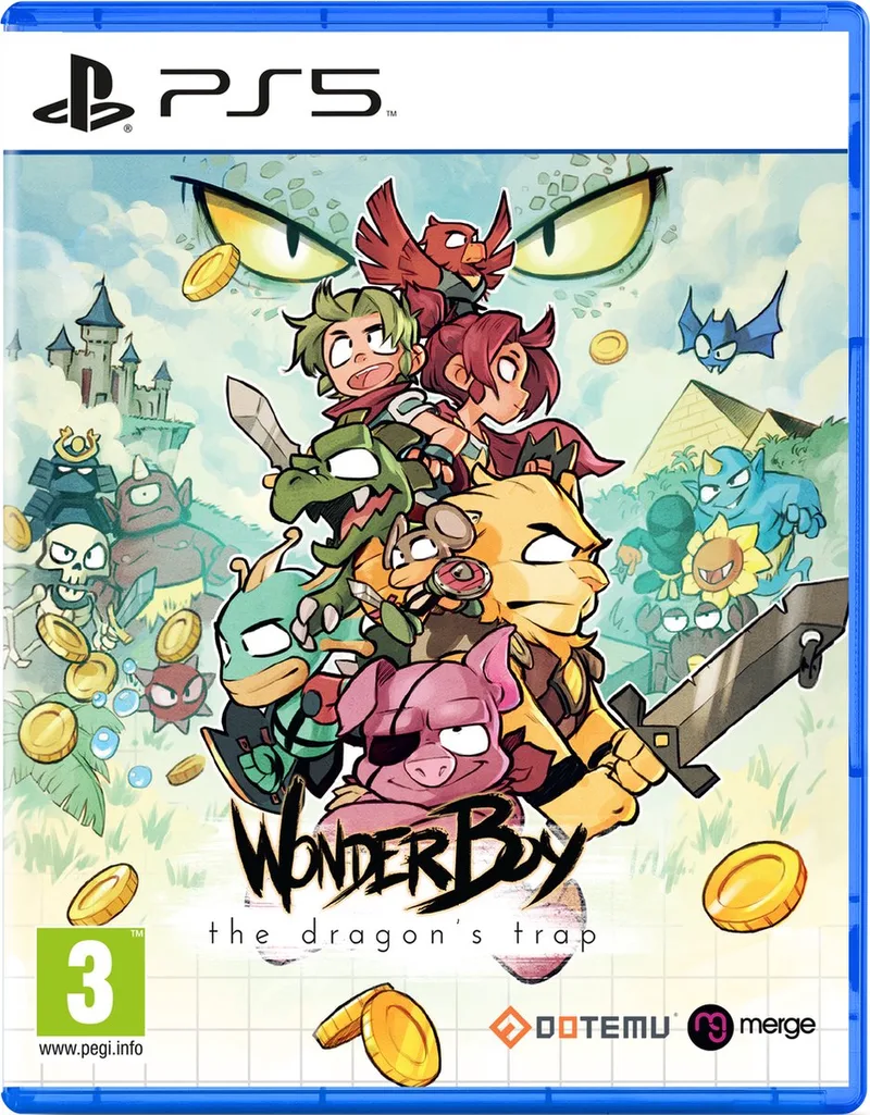Wonder Boy: The Dragon's Trap van Mindscape, PS5 – cover