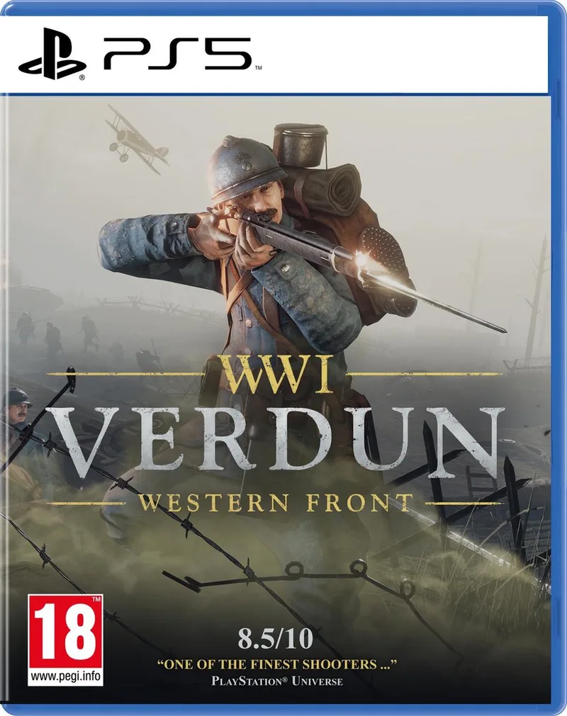 WWI Verdun: Western Front by Mindscape, PS5 – cover
