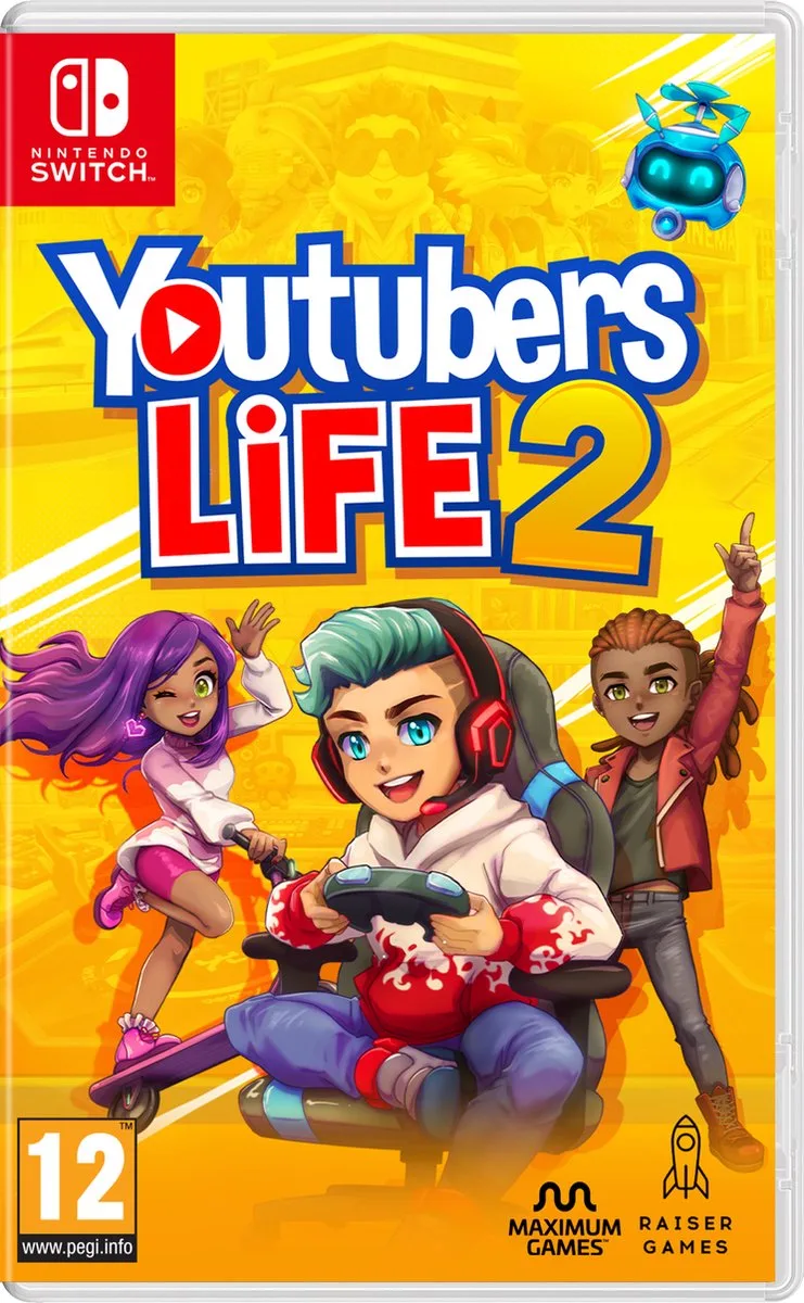 YouTubers Life 2 van Mindscape, Nintendo Switch – cover