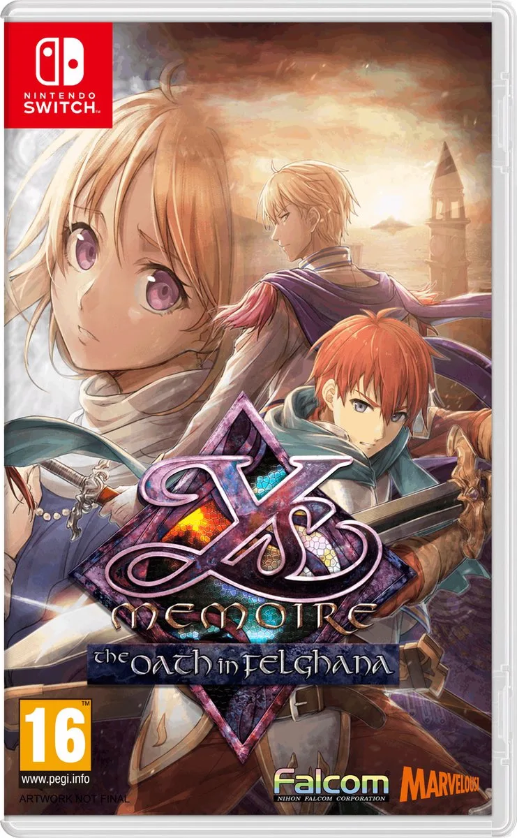 Ys Memoire: The Oath of Felghana van Mindscape, Nintendo Switch – cover