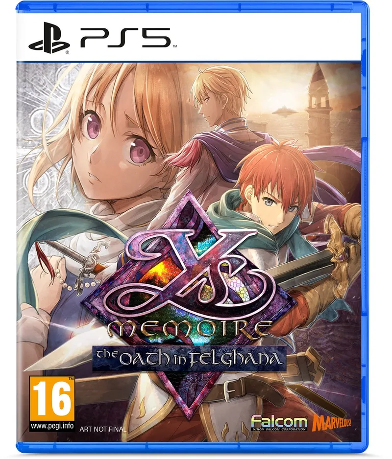Ys Memoire: The Oath of Felghana van Mindscape, PS5 – cover