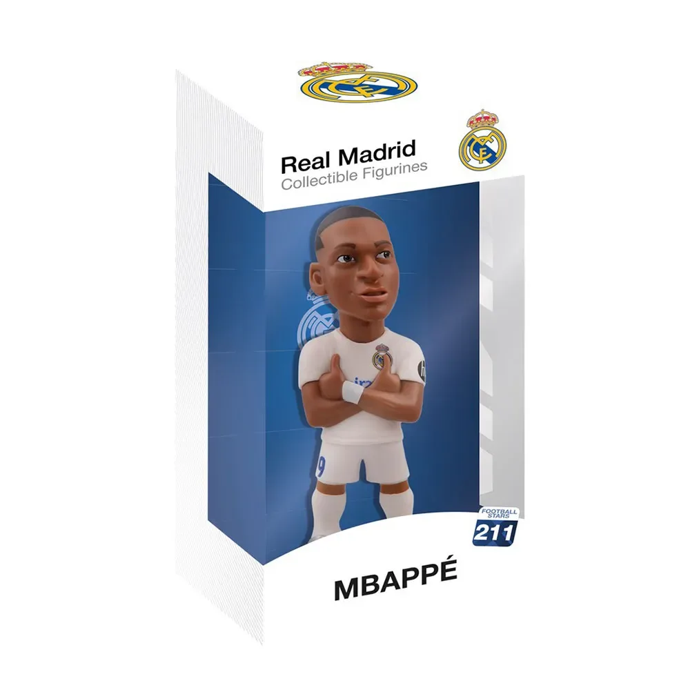 Real Madrid Kylian Mbappé Figuur van Minix – cover