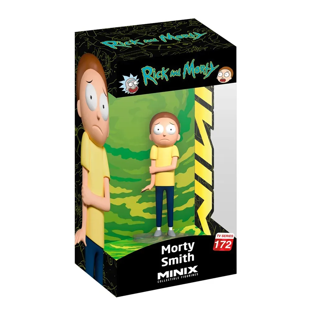 Rick And Morty-morty Figur från Minix – omslag