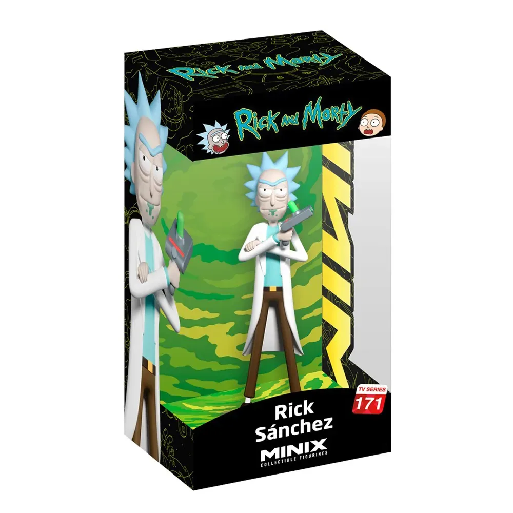 Rick And Morty-rick Figuur van Minix – cover