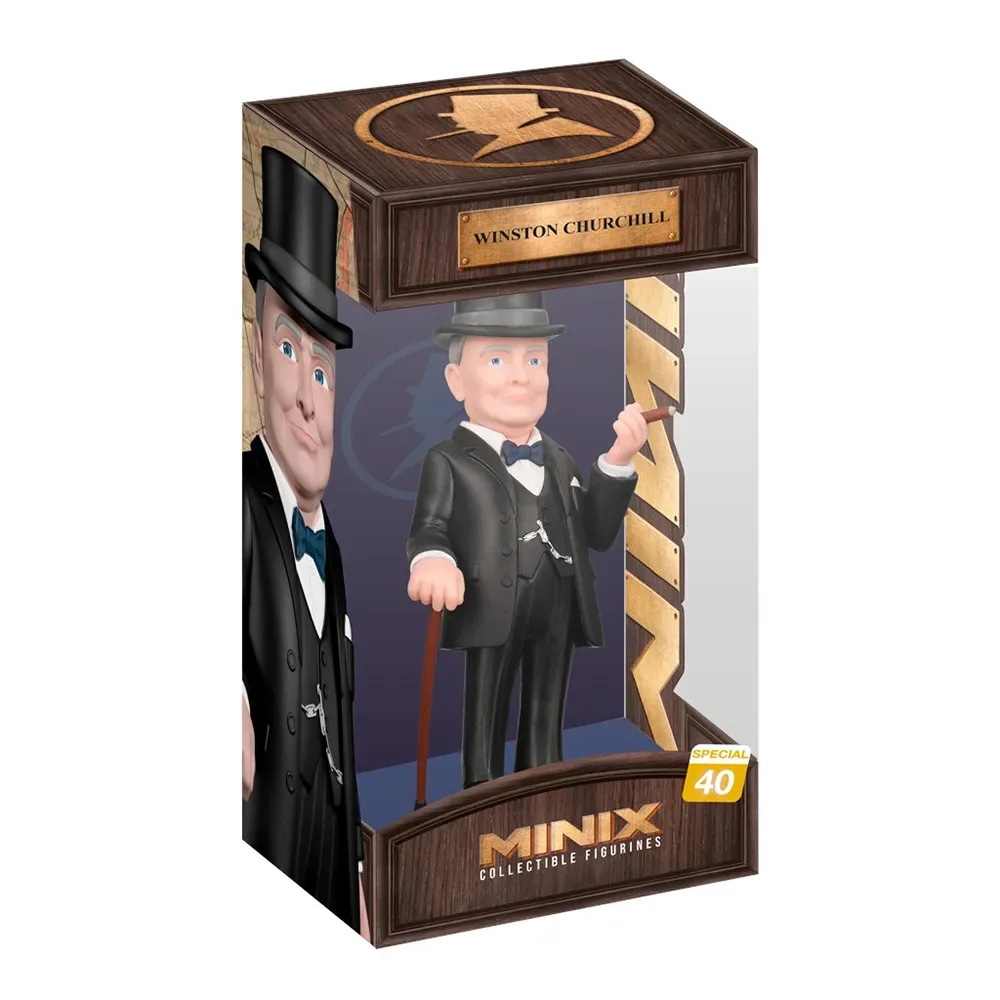 Winston Churchill Figuur van Minix – cover