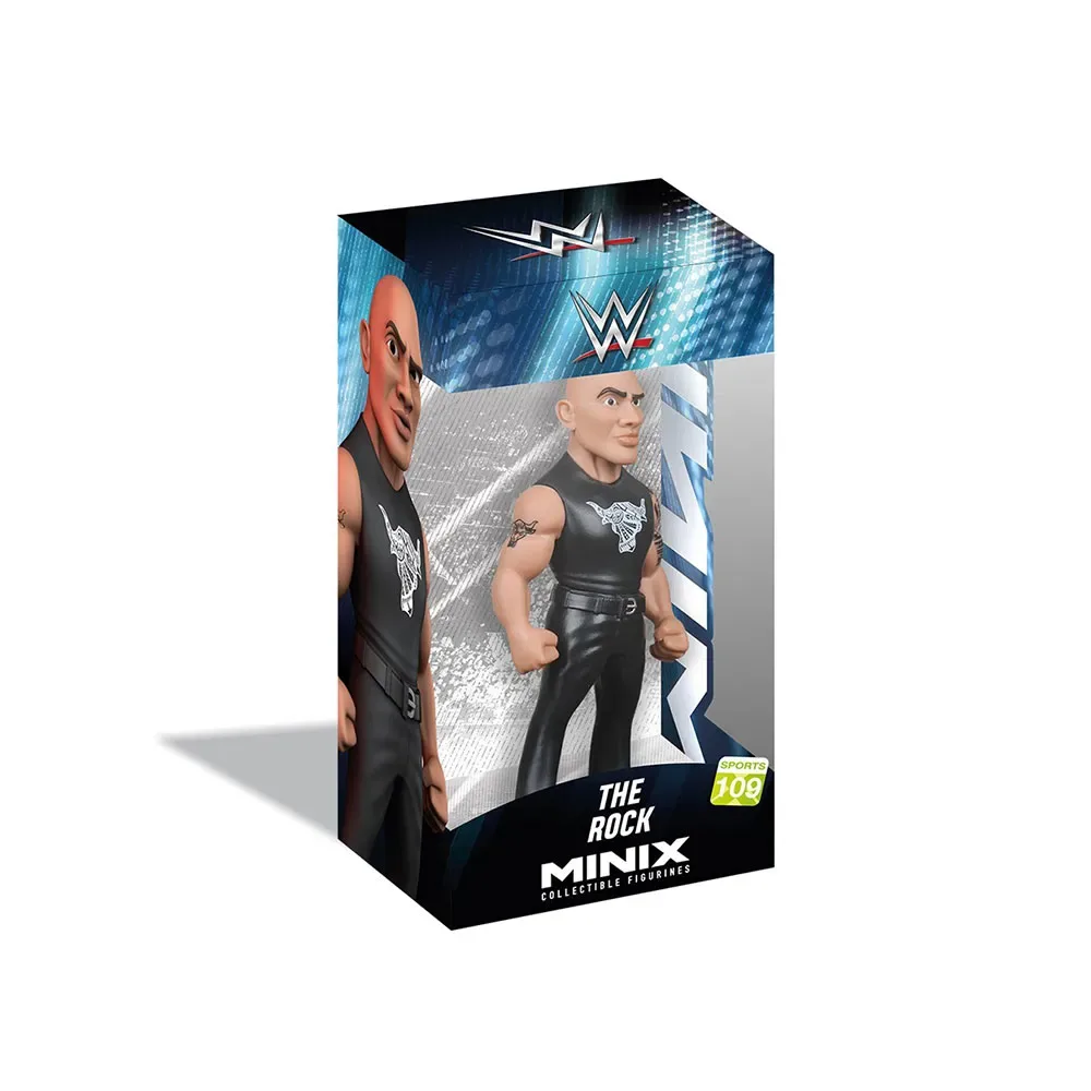 Wwe The Rock-figuur by Minix – cover
