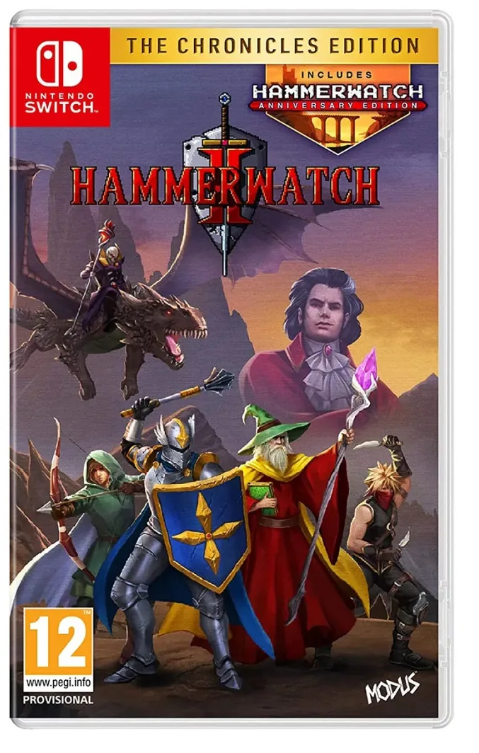 Hammerwatch II The Chronicles Edition by Modus Games, Nintendo Switch – cover