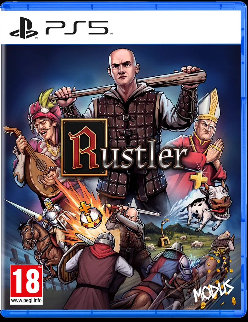Rustler de Modus Games, PS5 – jaquette