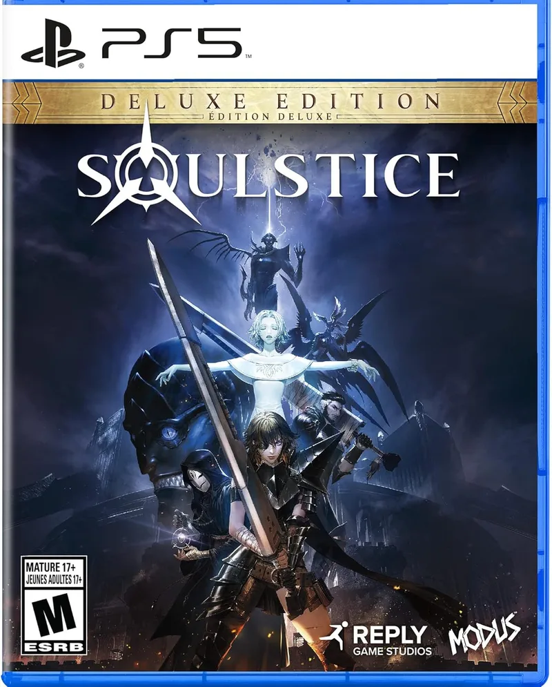 Soulstice Deluxe Edition de Modus Games, PS5 – jaquette