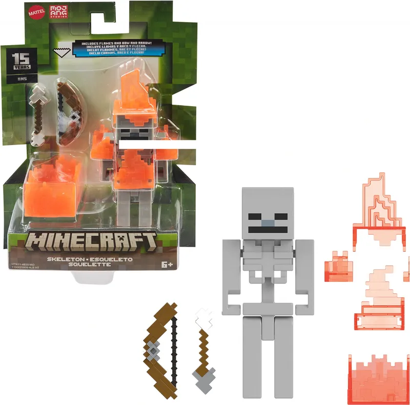 Minecraft Core Action Figure: Skeleton van Mojang – cover