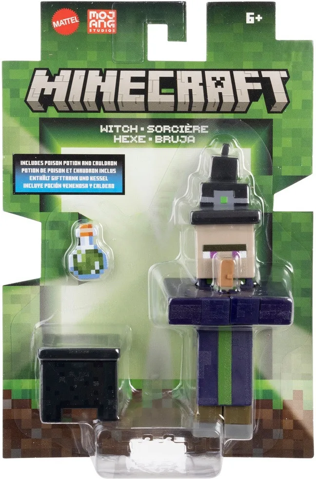 Minecraft Core Action Figure: Witch by Mojang – cover