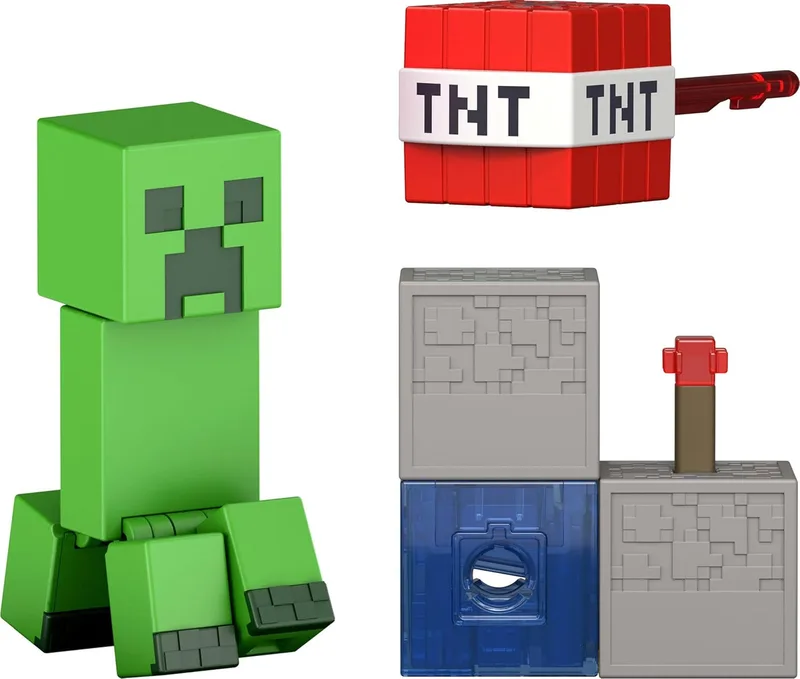 Minecraft Redstone Action Figure - Creeper de Mojang – jaquette 1 sur 3