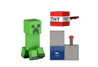 Minecraft Redstone Action Figure - Creeper de Mojang – jaquette 2 sur 3