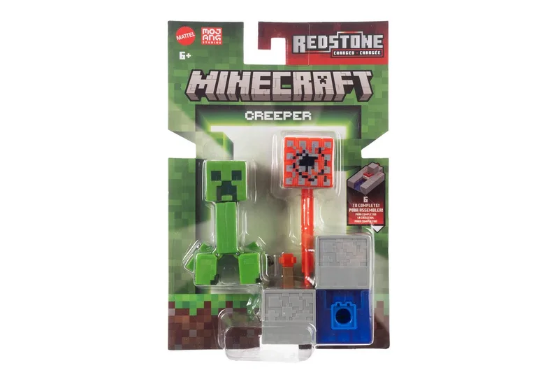 Minecraft Redstone Action Figure - Creeper de Mojang – jaquette 3 sur 3