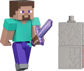 Minecraft Redstone Action Figure - Steve van Mojang – cover 1 van 3
