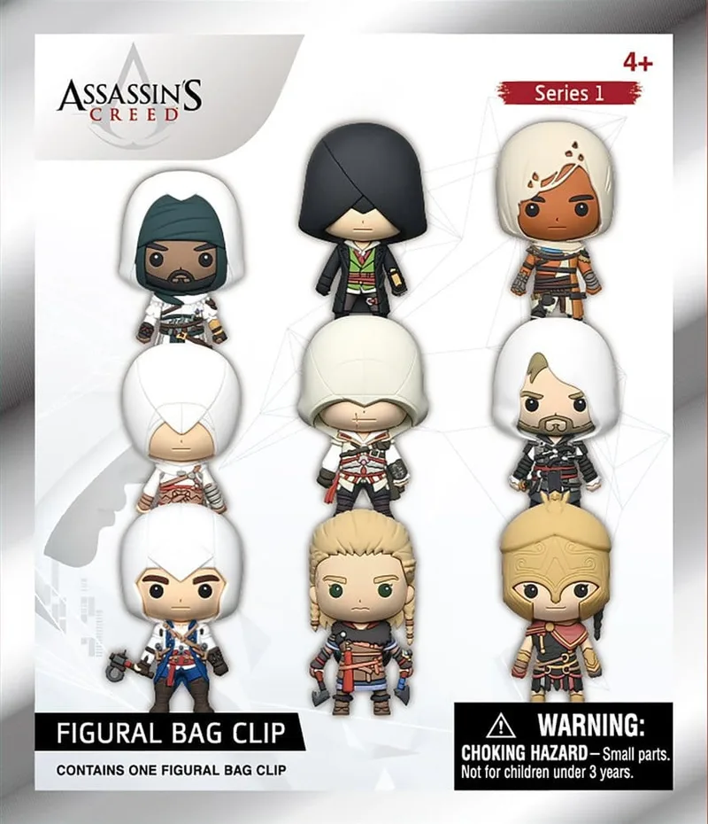 Assassin's Creed 3D Bag Clip Blind Bag - Series 1 van Monogram – cover