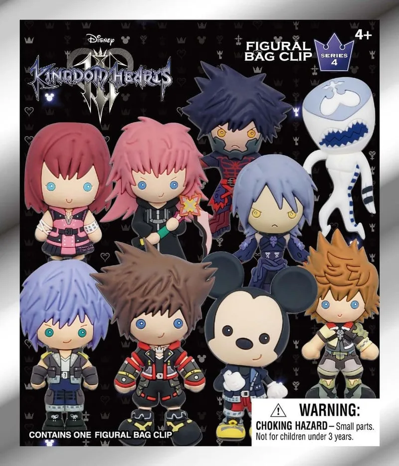 Kingdom Hearts 3D Bag Clip Blind Bag - Series 4 de Monogram – jaquette