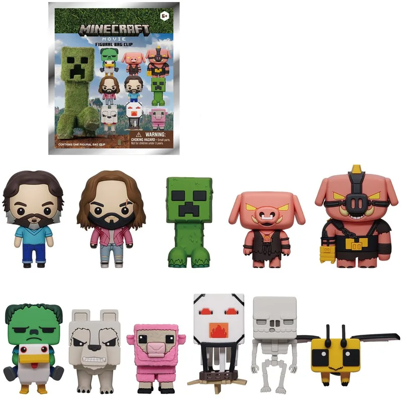 Minecraft Movie 3D Bag Clip Blind Bag - Serie 1 van Monogram – cover