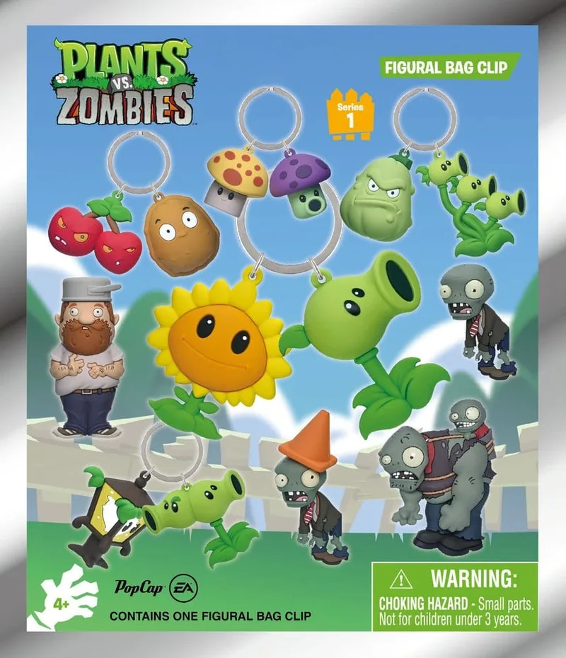 Plants vs. Zombies 3D Bag Clip Blind Bag - Series 1 by Monogram – cover