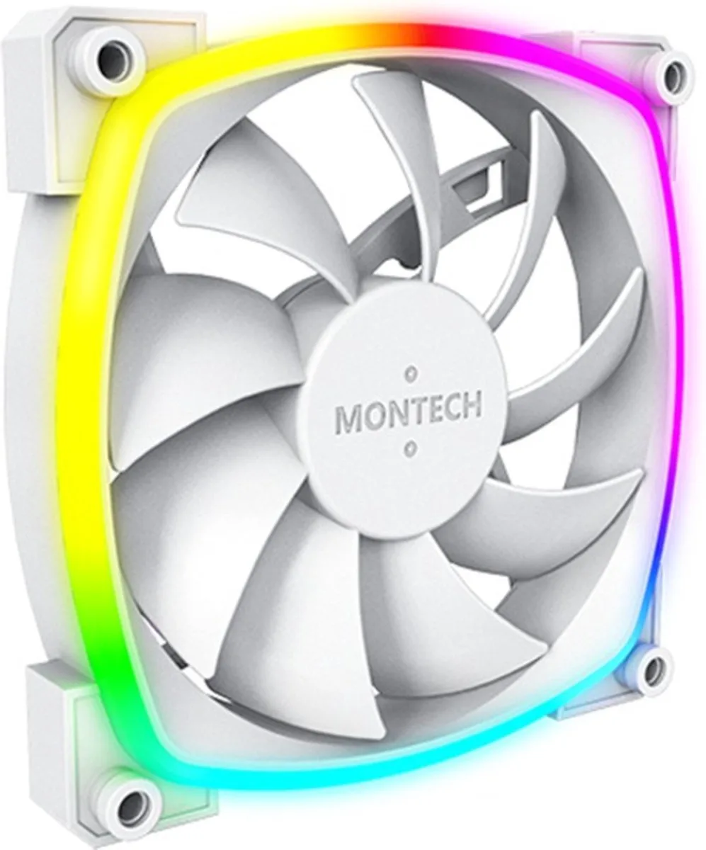 Ventilateur Ax120 Pwm 120 Mm 3 Unités de Montech, Argb – jaquette