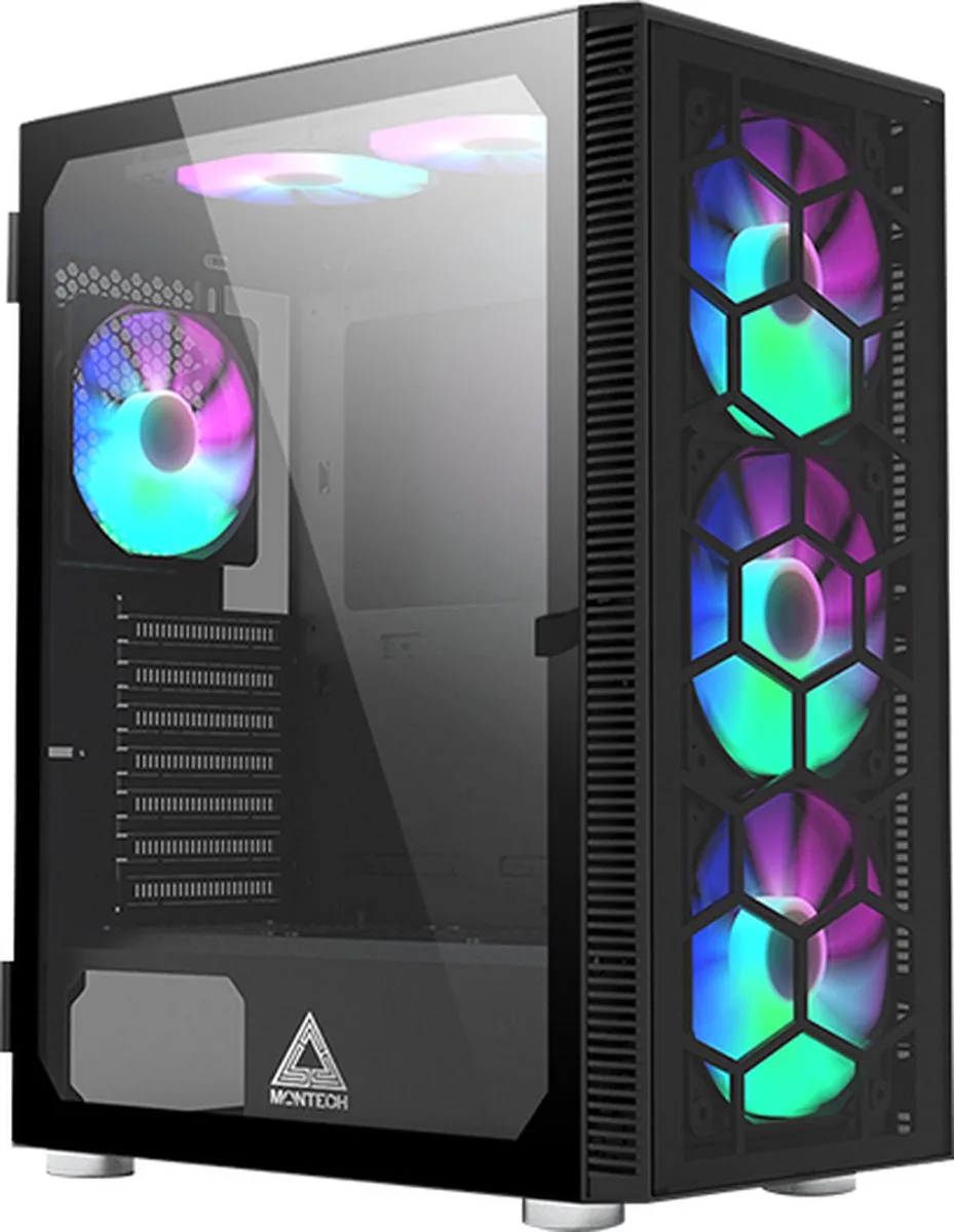 X3 Glass Pc-tornfodral från Montech, Svart – omslag