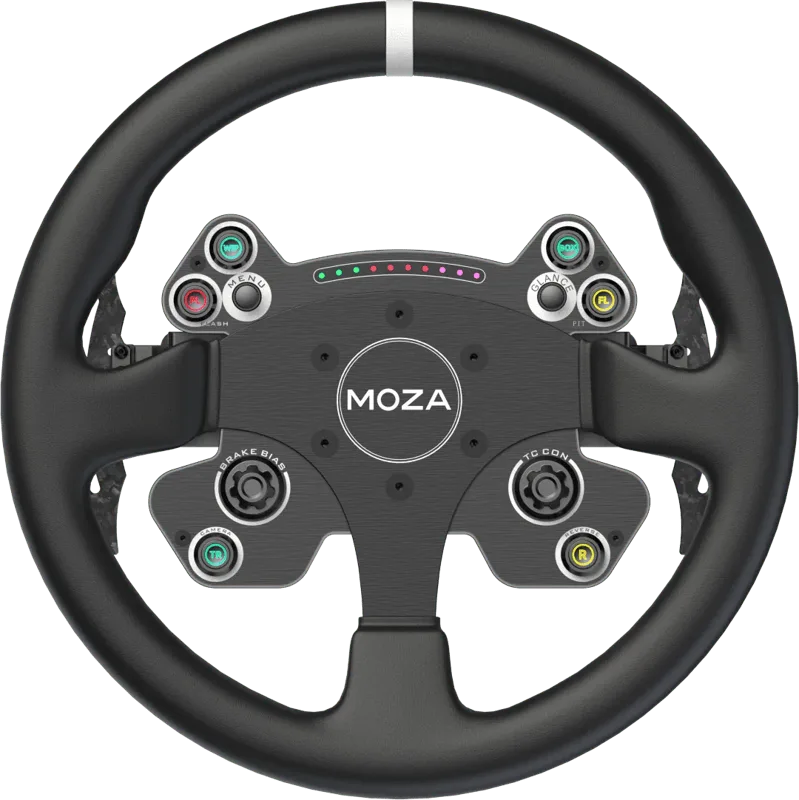 CS V2P Stuurwiel van Moza Racing – cover