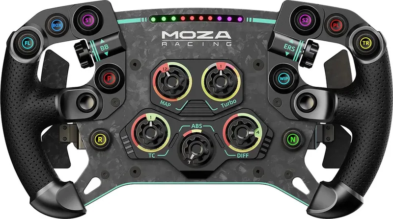 GS V2P Sim Racing Stuurwiel – Hoogwaardige Direct Drive Stuur - PC van Moza Racing – cover