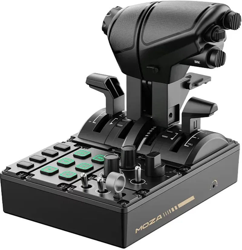 MTQ Throttle Panel – High-End Throttle Module voor Flight Simulation van Moza Racing – cover