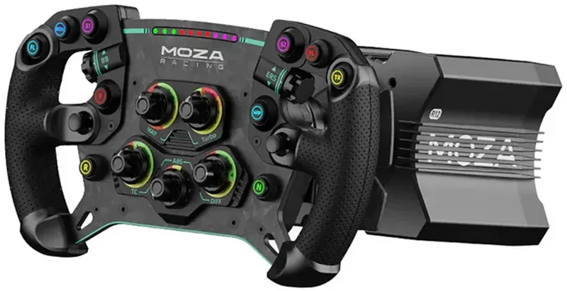 R12 V2 + GS V2P Stuurwiel Bundle – 12 Nm Direct Drive + 300 mm GT‑wiel - PC de Moza Racing – jaquette