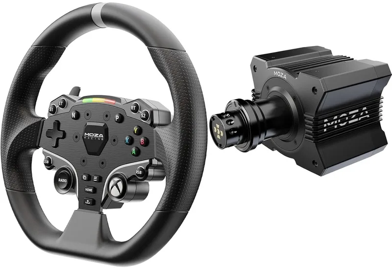 R9 V3 + MOZA ESX Steering Wheel Bundle – Direct Drive 9Nm – Xbox & PC by Moza Racing – cover
