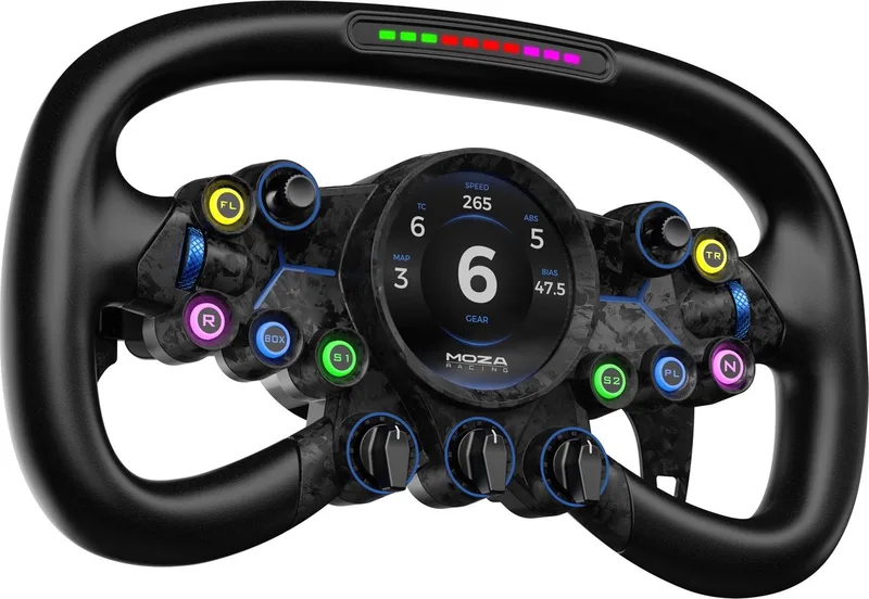 Vision GS racestuur add-on - PC van Moza Racing – cover