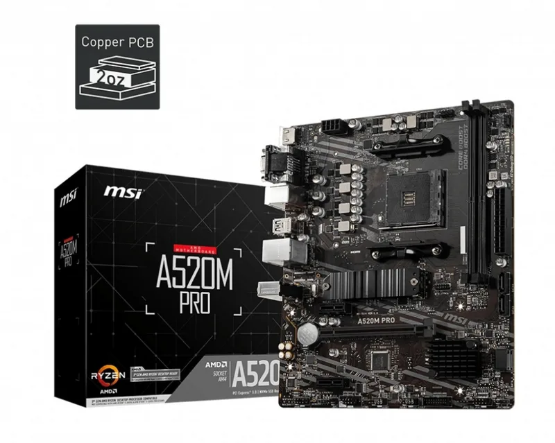 A520M PRO - Moederbord by MSI – cover