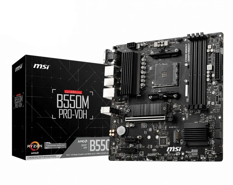 B550M PRO-VDH - Moederbord by MSI – cover