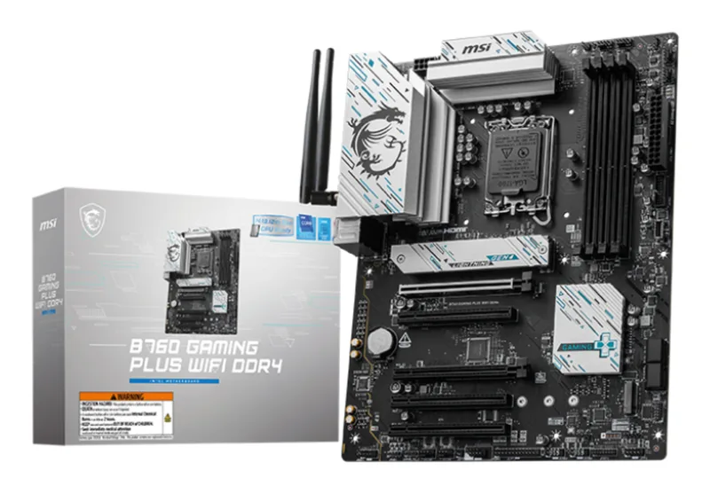 B760 GAMING PLUS WIFI DDR4 - Moederbord van MSI – cover