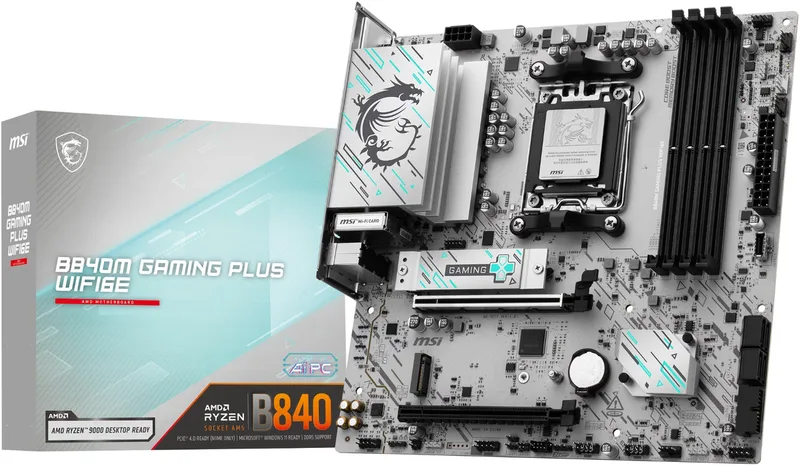 B840M GAMING PLUS WIFI6E - Moederbord by MSI – cover