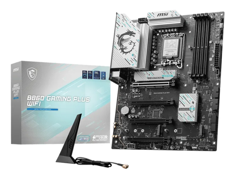 B860 GAMING PLUS WIFI - Moederbord van MSI – cover