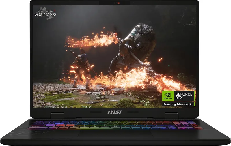 Crosshair 16 HX AI D2XWGKG-049NL - Gaming Laptop - 16 inch - RTX 5070 - 240 Hz by MSI, Grey – cover