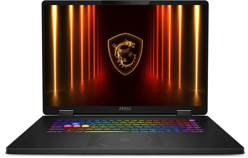 Crosshair 18 HX AI A2XWGKG-018BE - Gaming Laptop - Core Ultra 9 - RTX 5070 - 32GB/1000GB - 240 Hz - 18 inch - azerty by MSI, Black, AZERTY – cover