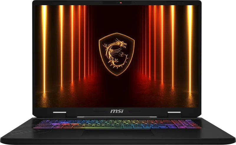 Crosshair A17 HX D8WGKG-019NL - Gaming Laptop - Ryzen 9 - RTX 5070 - 32GB/2000GB - 17 inch - 240 Hz - Windows 11 Home by MSI, Black – cover