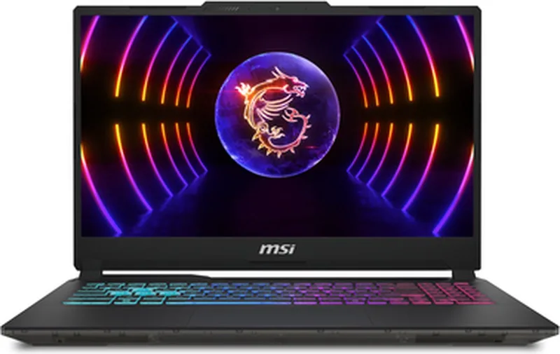 Cyborg 15 A13VFK-1219BE - Gaming Laptop - Core i7 - RTX 4060 - 16GB/512GB - 144 Hz - 15.6 inch - azerty by MSI, Black, AZERTY – cover